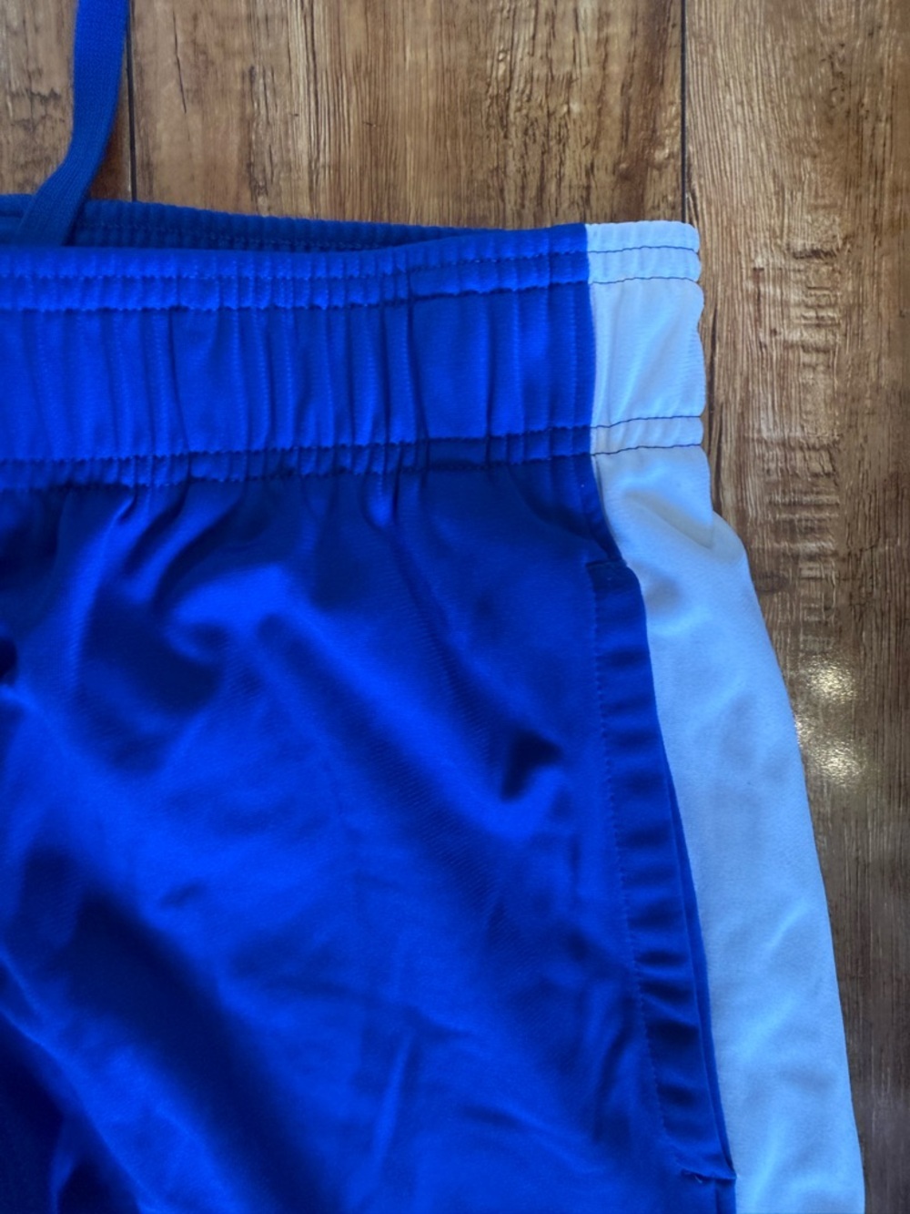Under Armour Men’s Blue White Joggers Sweatpants Ankle Zipper Small Loose - Picture 3 of 14
